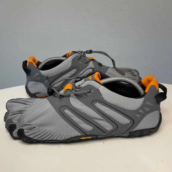 Vibram Other - Vibram FiveFingers Trail Gray Runner Shoes 17M6902 Men’s Size 11.5-12